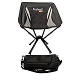 Bushnell Disc Golf Spectator Chair with Carrying Strap and Bag, Black