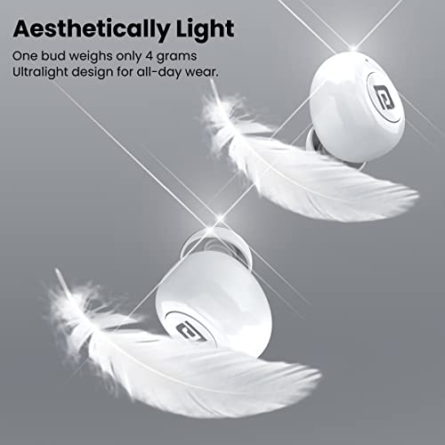 Portronics Harmonics Twins S3 White Earbuds - Image 7