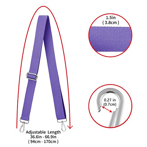 Image of ZOOEASS Wide Shoulder Strap (Solid),Adjustable Replacement Belt Crossbody Canvas Bag Handbag