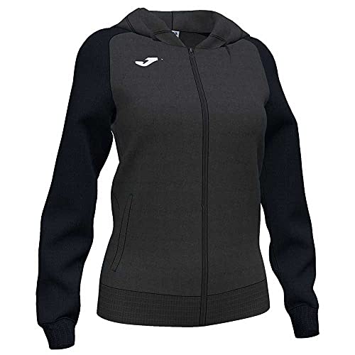 Joma Chaqueta con Capucha Academy IV Antracita Negro
