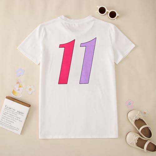 Image of Its Me Hi Im The Birthday Girl Its Me Birthday Girl Shirt Kid B-Day T-Shirt Party Tee Outfit Short Sleeve Tops 6-12Y