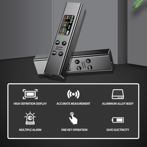 Image of 2024 New Geiger Counter Nuclear Radiation Detector - Radiation Dosimeter with TFT Display and Smart Alert Rechargeable Beta Gamma X-ray Radiation Monitor