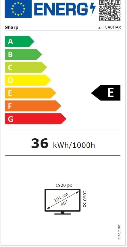 Sharp 40HA1305E – Non-Smart 40″ FHD, Frameless, 60Hz, Sonido 2x8W, HDMIx3, USBx2,Color Negro 11