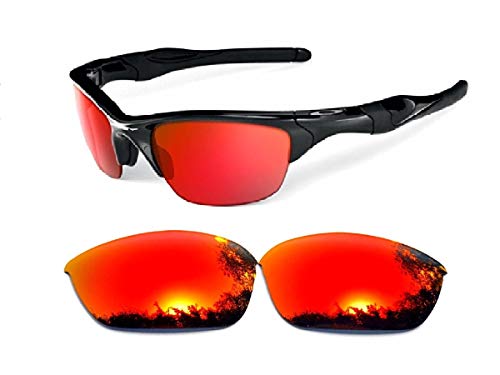 Galaxy Replacement Lenses For Oakley Half Jacket 2.0 Sunglasses Polarized Red