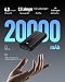 VRURC Power Bank 20000mAh – Kleiner & tragbarer externer Akku mit 22,5W QC & PD 3.0 Schnellladen, USB-C, 6 Ports & LED-Anzeige, CE-zertifizierte Powerbank für iPhone, Samsung, Huawei, iPad & Reisen