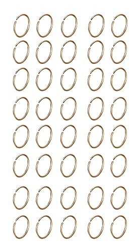 See full amazon price history chart for LA BELLEZA women stainless Steel 8mm inner diameter 0.5mm thick 40pcs pack face nose ring hoop for girls and woman (Modern) LA BELLEZA women stainless Steel 8mm inner diameter 0.5mm thick 40pcs pack face nose ring hoop for girls and woman (Modern) (B0CF1XMZCJ) Amazon Price History, Amazon Price Tracker