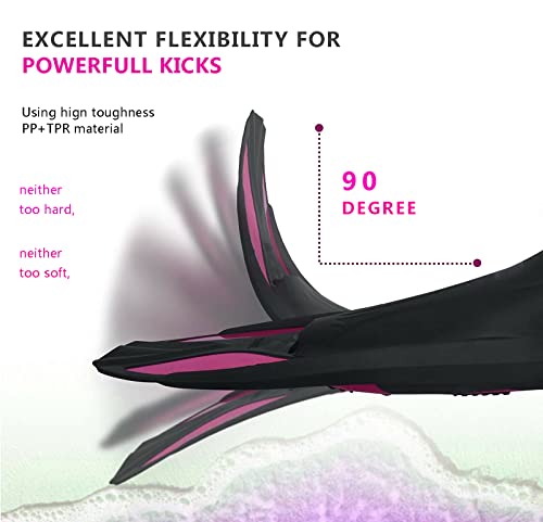 Smart Short Blade Swim Fins Flippers For Training Swimming Diving And Snorkeling #TOP1