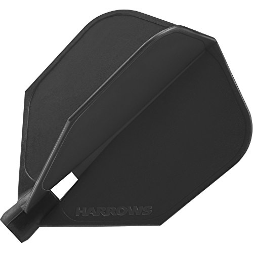 Darts Corner Harrows Clic vuelosu00a0u0096u00a0Borde Reforzadou00a0u0096u00a0Formau00a0u0096u00a0Negrou00a0u0096u00a01u00a0Set (3)u00a0u0096u00a0con Dardos Esquina Tarjeta de comprobación