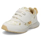 [シュンソク] スニーカー キッズ 男の子 女の子 子供靴 幅広 軽量 15~21cm 3E SJC 2290 2300 ナチュラル/フラワー 18.5 cm 3E