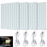 4PCS CMYK Lithophane LED Backlight Board Kit Compatible with BambuLab A1/A1 mini Combo/P2S/P1P/P1S/X1C/X1E AMS 3D Drucker für 3D Gedruckte Fotomodelle Light Board