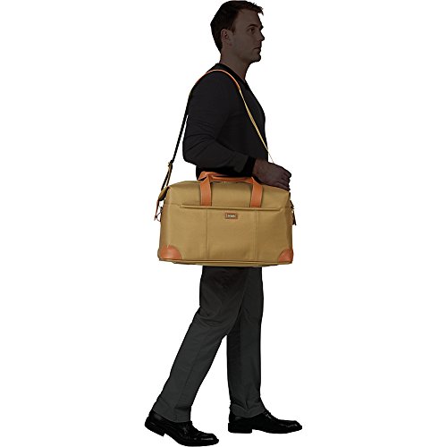 Hartmann Ratio Classic Deluxe Weekend Duffel, Safari, One Size