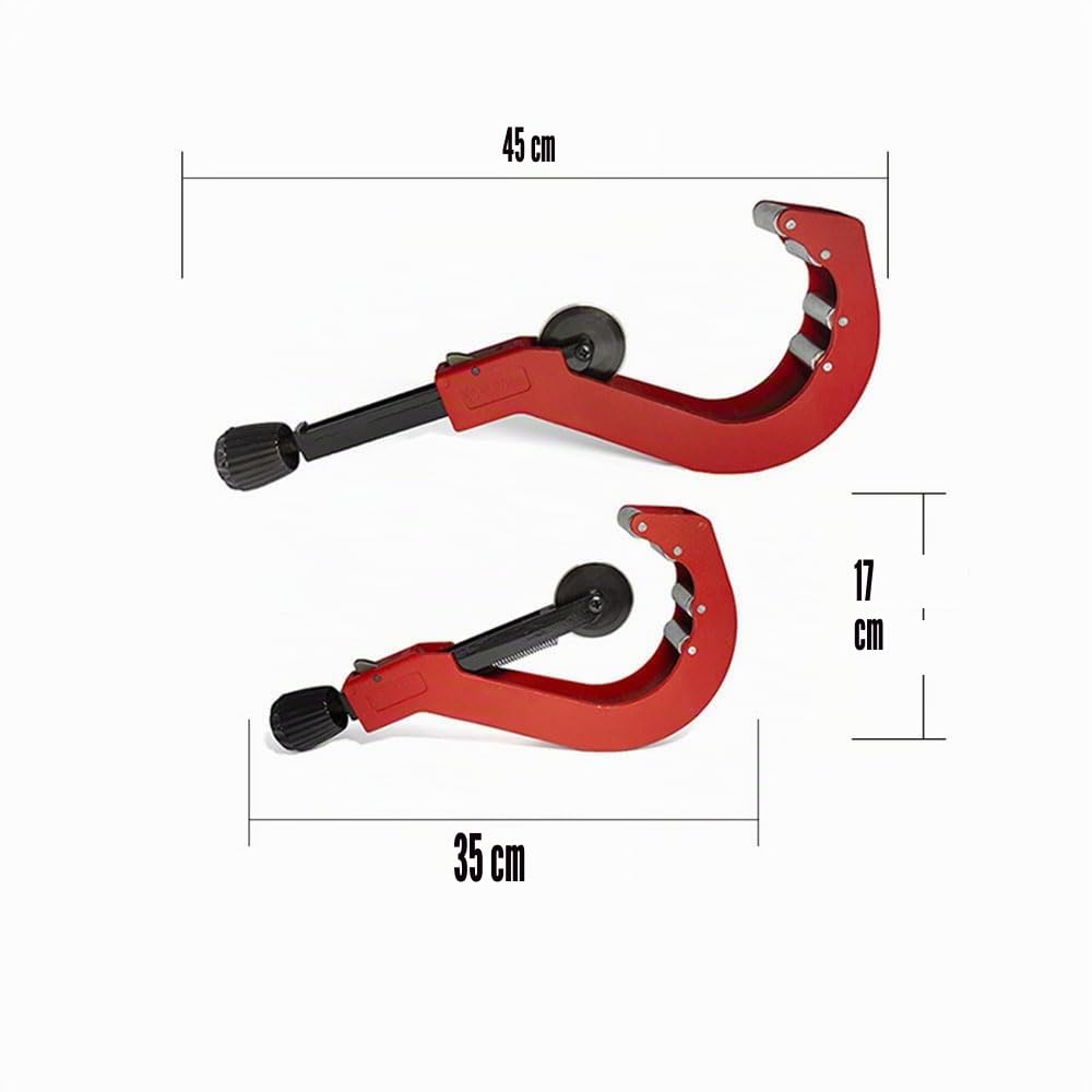 Outil de coupe de tuyau 2" à 12 cm de diamètre extérieur pour couper les tubes en PVC PPR PE
