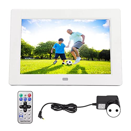 Porta-retrato digital de 8 polegadas, porta-retrato inteligente com tela IPS de 1280x800, suporte pa