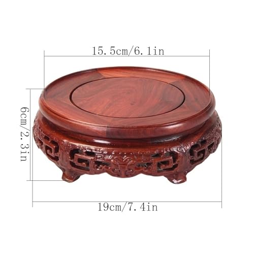 Soporte para macetas y teteras: evite marcas usando esta base de madera 3