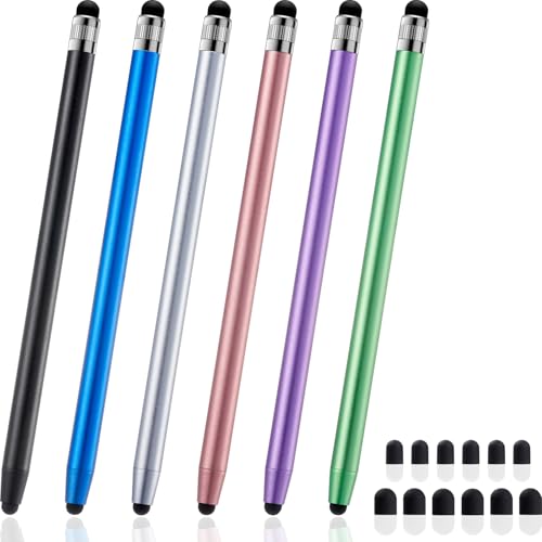 ChaoQ Stylus Pen for Touchscreen, 6pcs High Sensitivity and Precision Stylus Pen for iPad iPhone...