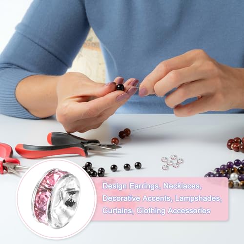 Perles d'espacement cristal tchèque de qualité supérieure pour bijoux - 5