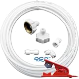FILTROTECH Kühlschrank Anschluss-Set, Kombi-Adapter, 10 m Wasserschlauch