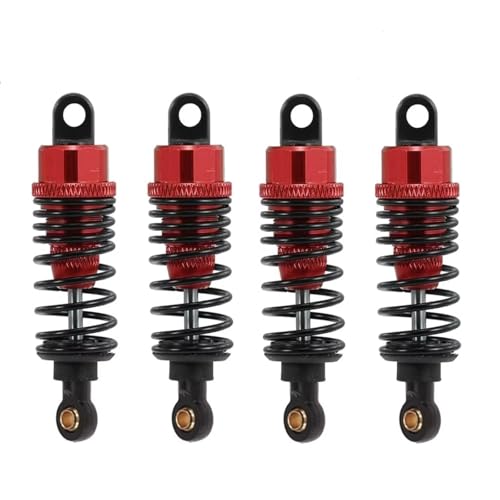 For Tamiya For TT01 For TT02 TA05 TL01 TA03 MF01X M05 M06 1/10 RCJ[AbvO[hp[cANZT[ 4 ^VbNAu\[o[_p[ RCfLbgANZT[(Red)