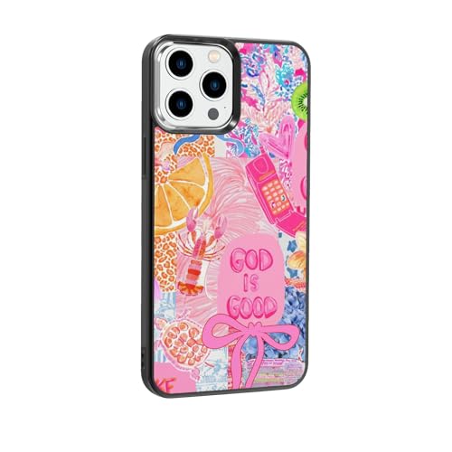 qizjio Preppy Christian Phone Case Shockproof Protective Collage Jesus Phone Case for iPhone 14 Pro Max