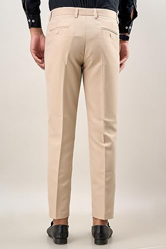 Image of VX9 Men's Formal Trousers, Smart Office & Business Wear, Classic Fit