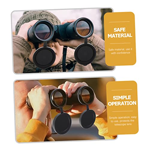 Protección de lentes de prismáticos cubiertas binoculares seguras 3