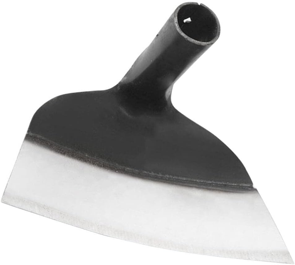 Hand Hoe Head Handheld Hoe Replacement Round Eye Hoes Remove Grass Planting Digging Gardening Tool Loosening Soil Weeding Hoe Head for Agriculture 2pcs 23.5cm