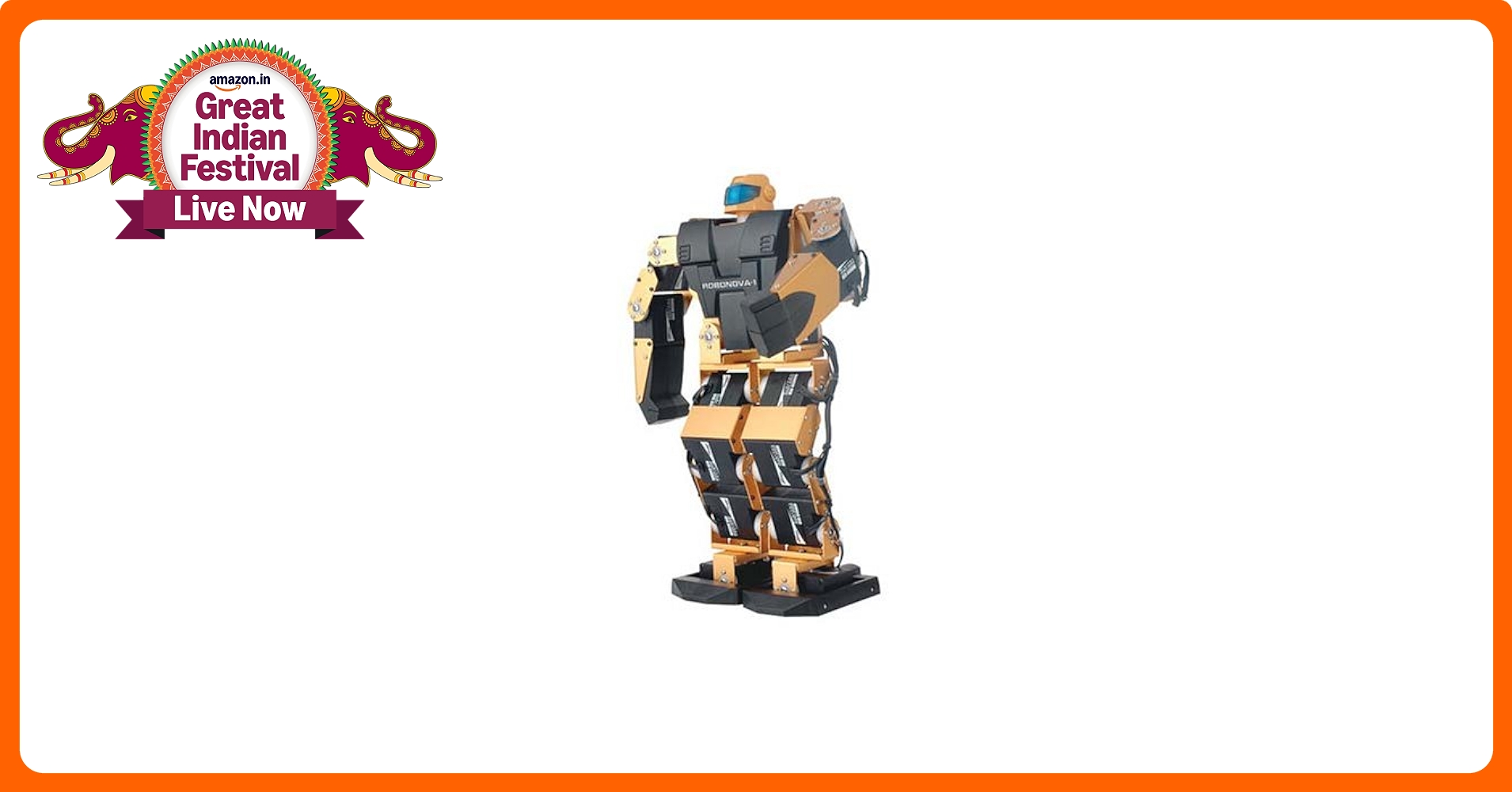 Hitec 77003 Robonova I Humanoid Robot Kit : Amazon.in: Toys