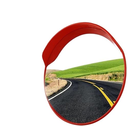 Miroir routier convexe éliminant les angles morts pour sortie de garage de 45 cm