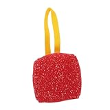 TOYZFRIENDY Mâcher Résistant pour Chien Rouge Coussin Entraînement et Interactif pour Chiens Moyens et Grands Stimule Instinct de Chasse et Protège Meubles