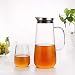 Homfa Jarra Agua 1.5 L para Frigorífico con Tapa y 2 Vasos...
