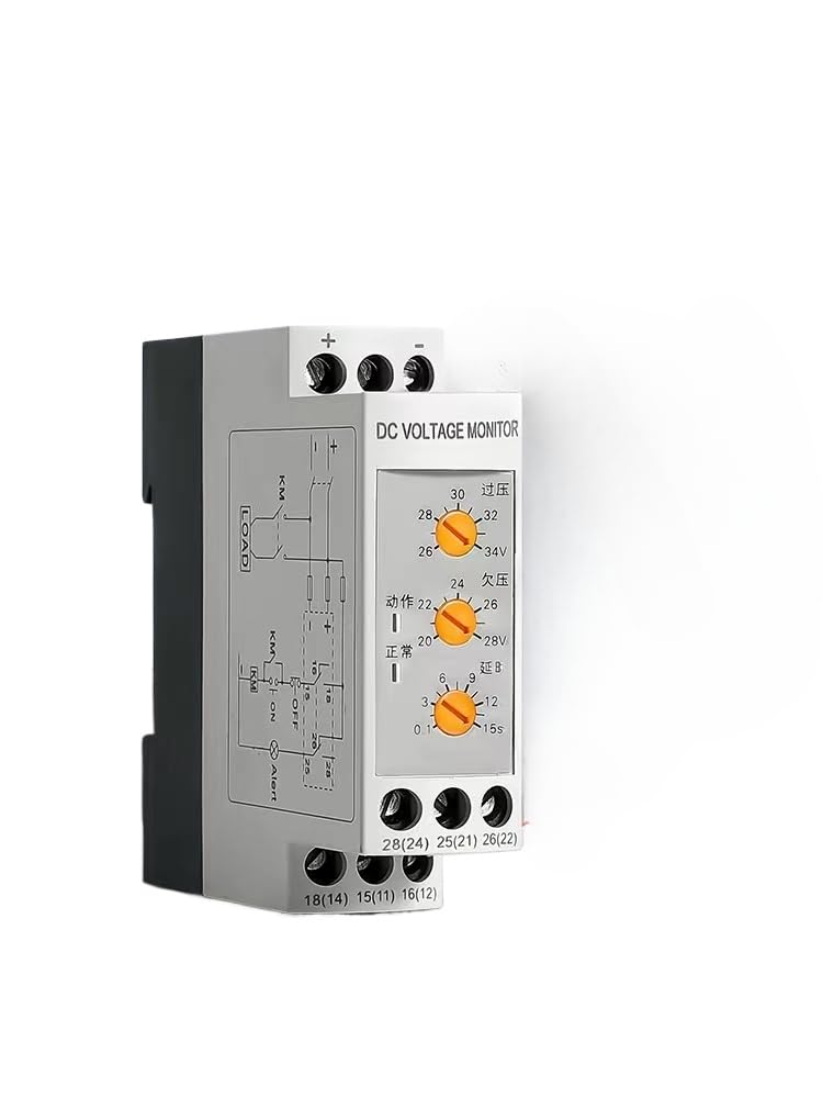 1PC NEW DVRD-DC12/24/36/48V adjustable overvoltage/overvoltage protection monitor relay (12V)