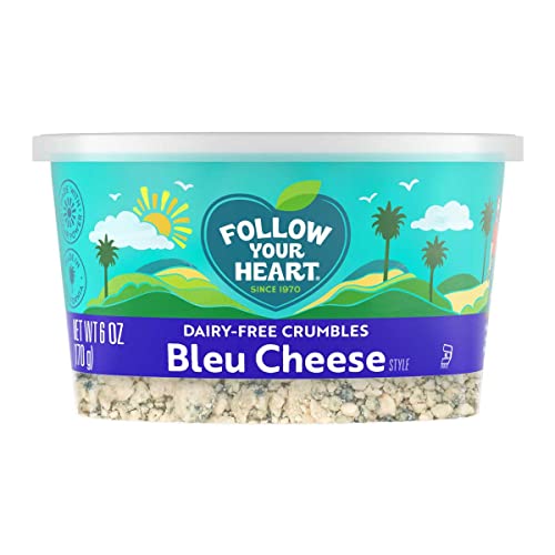 Follow Your Heart Dairy-Free Bleu Cheese Crumbles, 6 Oz #TOP3