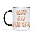 Gift Idea Humorous Gift for Casual Factual Argument Learners - Fun Sarcastic Quote - 11 Oz White Ceramic Black Inner Mug