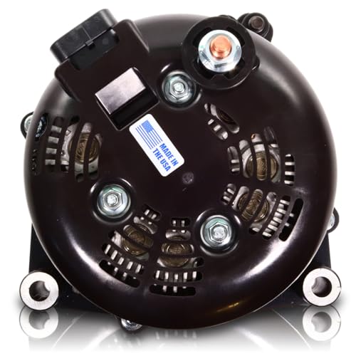 Mechman Alternators 400 Amp Black Billet 96-04 GM Truck/SUV