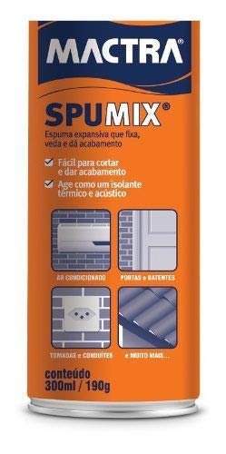 Espuma Expansiva Poliuretano Mactra Spumix 300ml