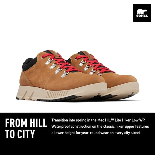 SOREL Men's Mac Hill Lite Hiker Low Waterproof Sneaker2
