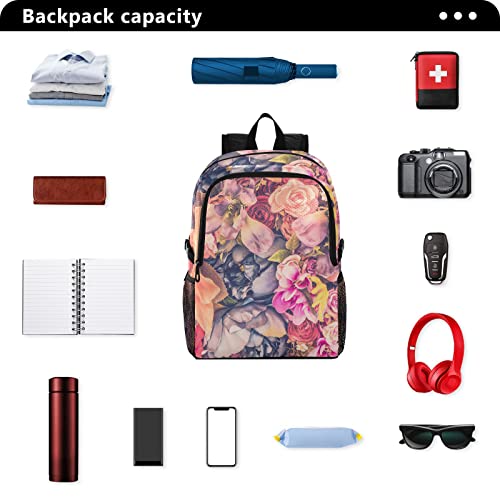 Sac pour voyage fleuri et compact idéal pour les sorties - 5