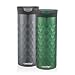 Contigo SnapSeal Kenton Travel Mugs, 20 oz, Gunmetal & Hunter Green, 2-Pack
