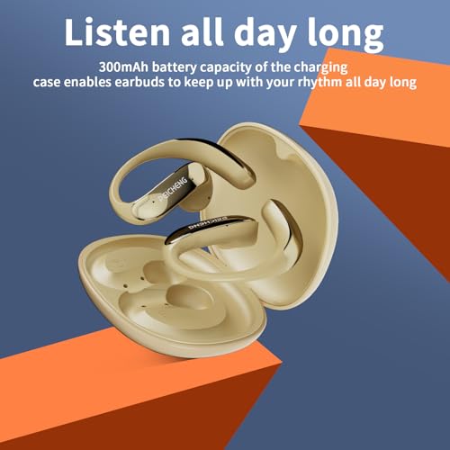 Image of PEICHENG Wireless Bluetooth Earphones Earbuds Headphone Ear Bud for Sports Travel Business Learning (Skin Tone)