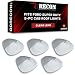 Recon 264142CL Clear Cab Roof Lights 1999-2012 Ford Super Duty (5-Piece Set)
