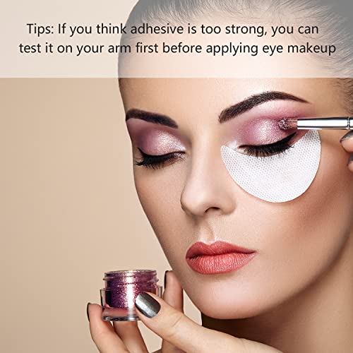 200 Pcs Professional Eyeshadow Pads Stencils Lint Free Under Eye Pads Eyeshadow Patches For Eyelash Extensions/Lip Makeup #TOP1