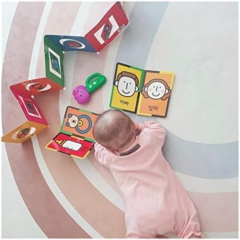 Carpet Cute Mat Baby Play Mats Kids Floor Climbing Rug Mat Children Playmat Nursery Decor Rugs for Bedroom 145 * 105cm (Color : A) 7 41K5Rj3KGVL. AC