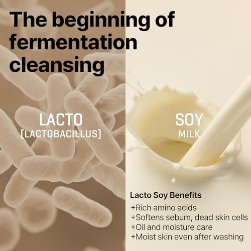 Savon pour le visage végétalien Lacto Soy anti-imperfections