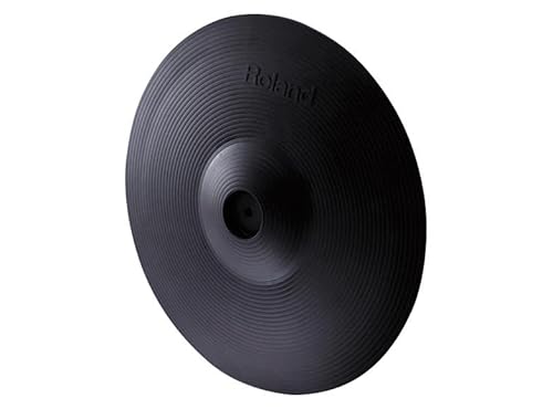 Roland Cy-13R Electric Drum Ride V-Cymbal, 13-Inch, Black #TOP3