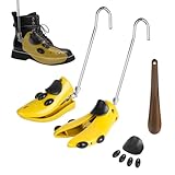 PKCEIJSW Boot Stretchers for Cowboy Boots Shoe Stretcher Women Men 2 Pack, Adjustable Boot Stretcher Thick Wide Feet, Size Women’s (9-14) & Men’s (7.5-13)