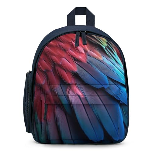 Parrot Wings Mini Backpack Light Weight Small Travel Backpack Shopping Travel Daypack