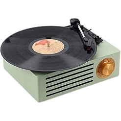 KIDYBO Joueur de disques en Vinyle, Plate-Forme Bluetooth for disques Vinyle avec Haut-parleurs intégrés, phonographe… - Les Beatles, Paul McCartney, John Lennon, RIngo Starr, George Harrison