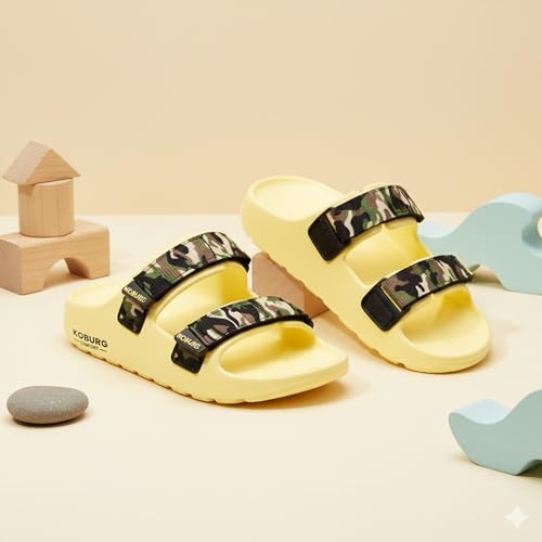 Image of KOBURG NexaLite Kids Sandals|Lightweight|EVA Upper & Sole | Grippy Sole|Flexible Comfort KS-114