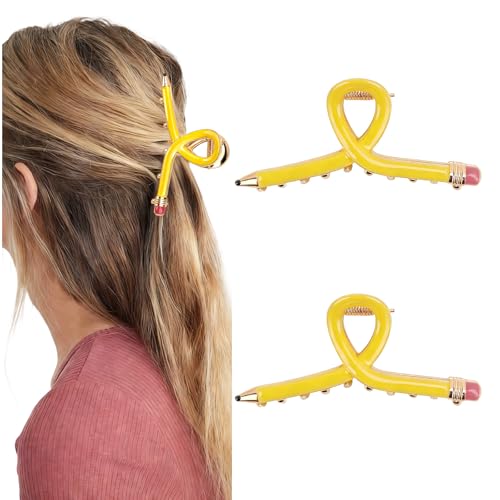 Barrette à cheveux design original accessoire pratique pour coiffure enseignante