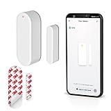 Ecoey Security Window & Door Alarm Sensors(Include Battery), Wireless Connection Tuya App, Burglar...